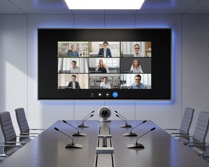 Salle de visioconférence